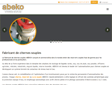Tablet Screenshot of abeko.fr